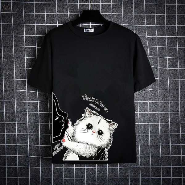 ブラック/Tシャツ（プリント04）/単品