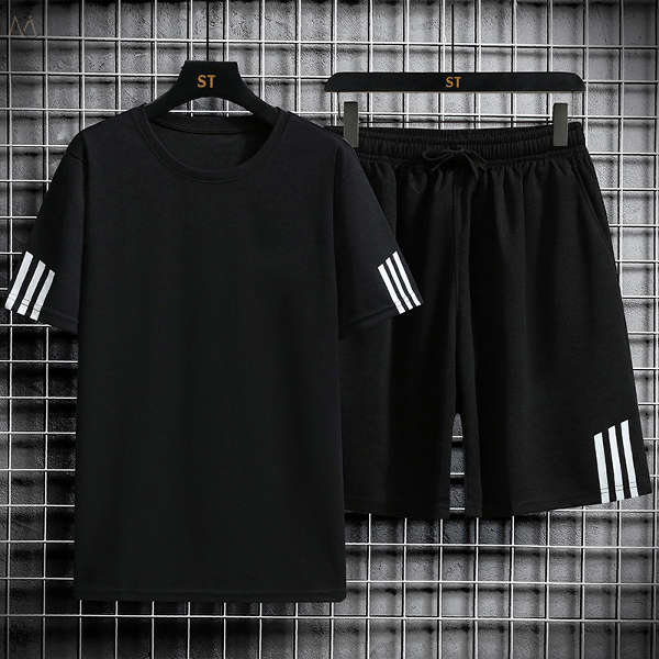 ブラック/Tシャツ+ブラック01/パンツ