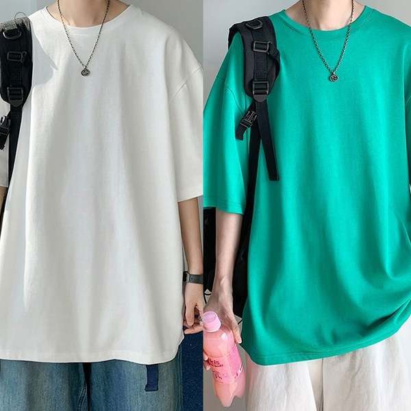 ホワイト/Tシャツ+グリーン/Tシャツ