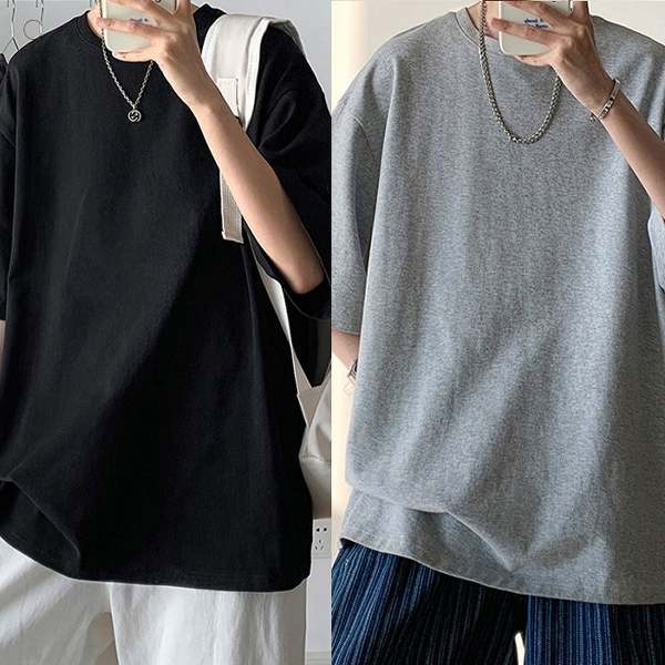 ブラック/Tシャツ+グレー/Tシャツ