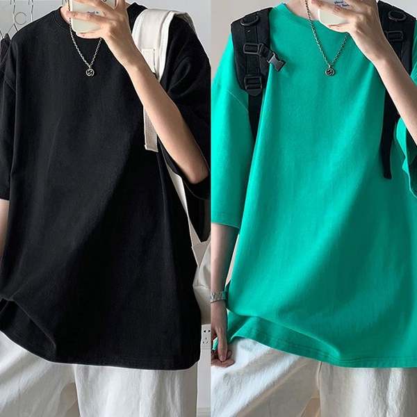 ブラック/Tシャツ+グリーン/Tシャツ