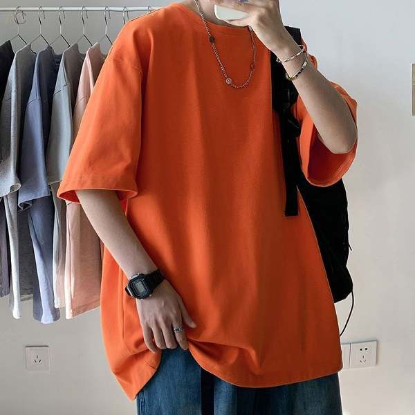オレンジ/Tシャツ/単品