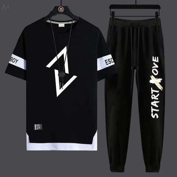 ブラック3/Tシャツ+ブラック/パンツ