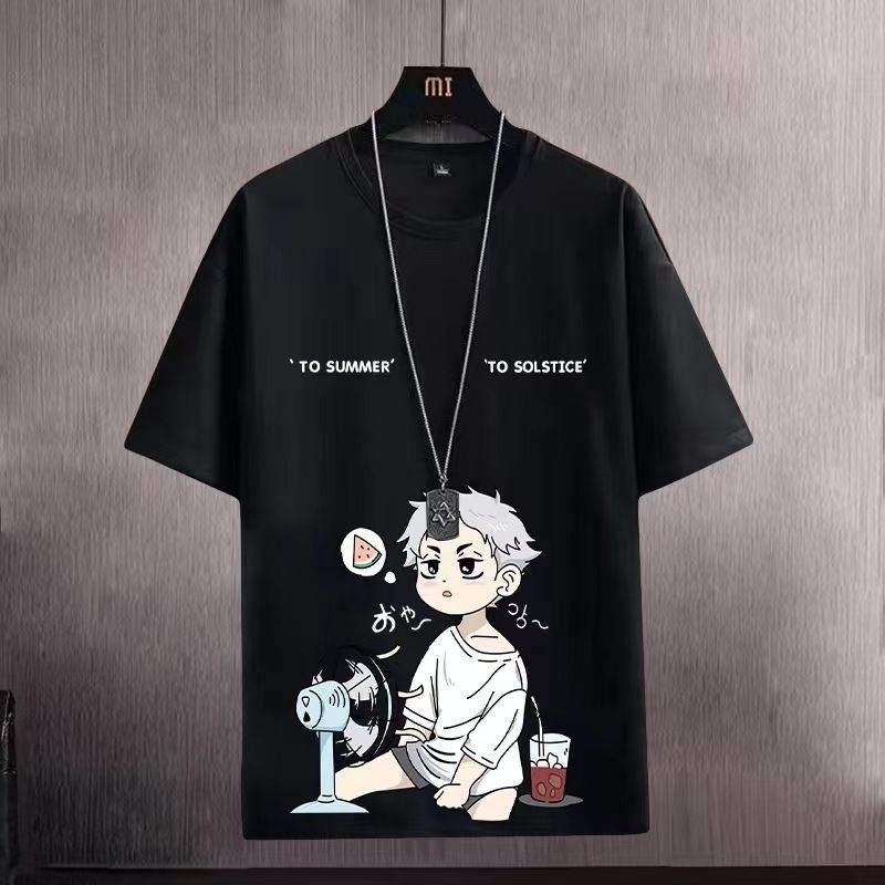 ブラック/Tシャツ/単品1