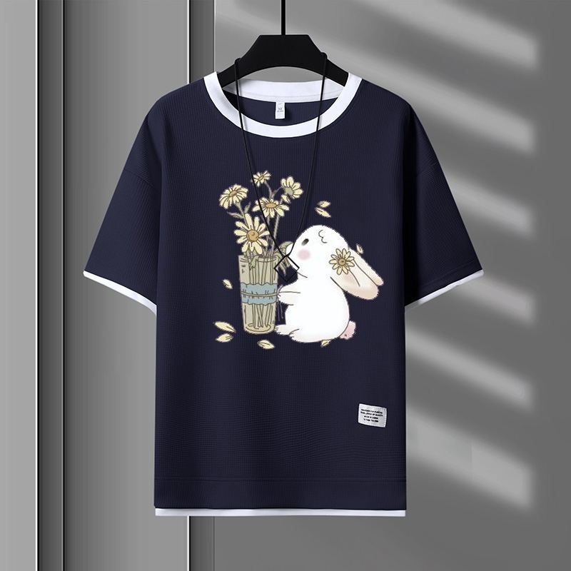 ネイビー/Tシャツ/単品