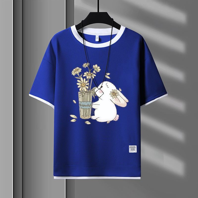 ブルー/Tシャツ/単品