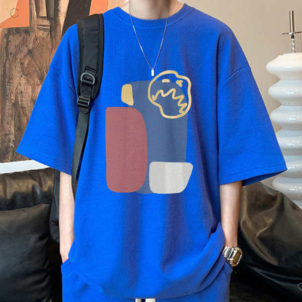 ブルー/Tシャツ/単品
