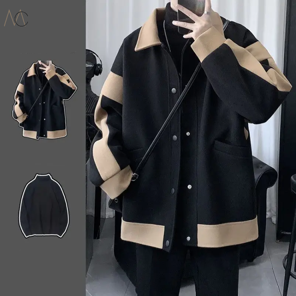 ブラック/ジャケット+セーター
