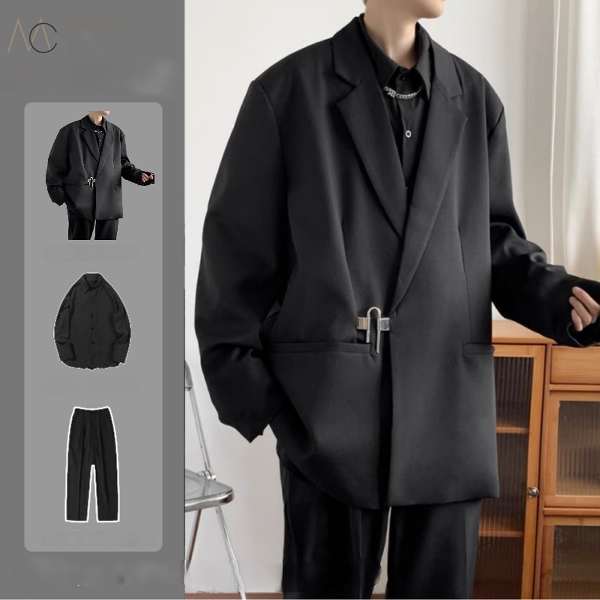 ブラック/スーツ+ブラック/シャツ+ブラック/パンツ