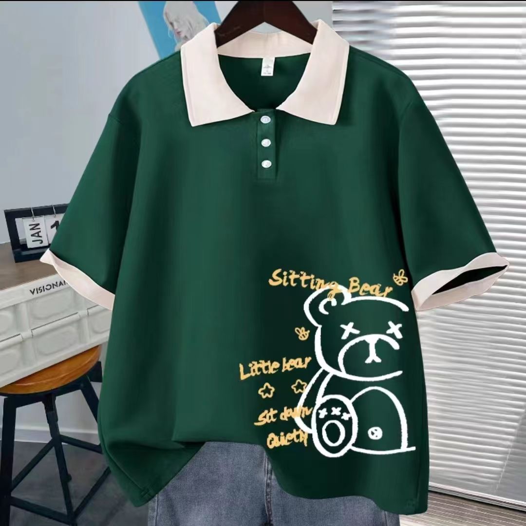 グリーン/Tシャツ/単品